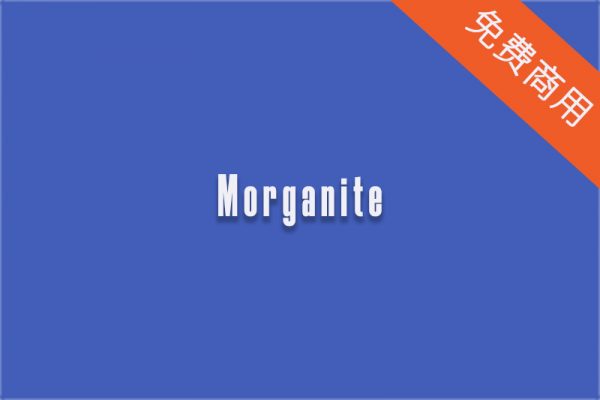 【Morganite】适用医院标志丨海报标题丨医疗诊所丨英文字体