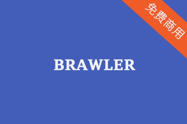 【Brawler】适用医院标志丨海报标题丨医疗诊所丨英文字体
