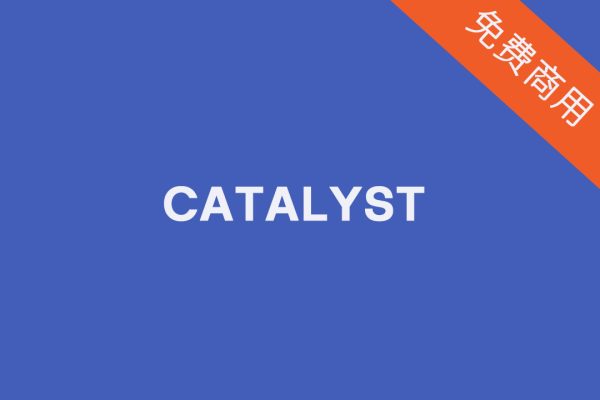 【Catalyst】适用医院标志丨海报标题丨医疗诊所丨英文字体